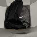 JefDiee Inflatable Travel Pillow, Airplane Neck Pillow Comfortably Supports Head and Chin for Airplanes, Trains, Cars Office Napping on The Tray Table (Grey) (Medium)