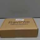 Ravinte 30 Pack Solid 3-3/4 Inch Center to Center Slim Square Bar Drawer Handles Kitchen Cabinet Handles Black Drawer Pulls Cabinet Hardware Handles Matte Black Cabinet Pulls