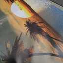 wall26 - Tropical Sunset Blue Water Endless Summer - Canvas Art Home Art - 47x24 inches