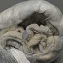 Lotus Karen Faux Fur Throw Blanket Khaki - Big Bubble Rabbit Fluff Blanket for Couch, Small Fluffy Fuzzy Cozy Blanket, Thick Furry Plush Shaggy Blankets, 50x60 Inches