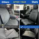 for Toyota Tundra Seat Covers 2014-2021, CrewMax only, for SR/ SR5, Black