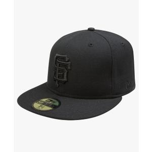 New Era MLB Black on Black 59FIFTY Fitted Cap, 8