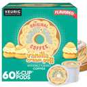 The Original Donut Shop Vanilla Cream Puff Coffee, Keurig Single Serve K-Cup Pods, Medium Roast Coffee, 60 Count, (6 Packs of 10)