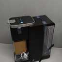 Single Serve Coffee Maker, Iced and Hot Coffee Machine for K Cup & Grounds, Compact Design, 40oz Removable Water Reservoir, 6 to 24 Oz Brew Sizes, Fits 7.3" Travel Mug, Black