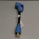 50 Amp to 30 Amp RV Adapter Cord 12 Inch NEMA 14-50P to TT-30R Heavy Duty Dogbone Electrical Adapter,Connect 30A RV/Camper to 50A Power Source,Rated for 30A/125V