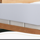 Q-MIULIKE Baby Bed Rail for Toddlers Portable Foldable 27 Height Adjustable Travel Toddler Bed Rails Easy to Install Suitable for Full King Queen Twin Bed Sizes (Grey 47 Inch, 1 Piece)