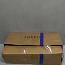 Zakkart Cat Perch for Window Sill with Bolster - Orthopedic Hammock Design with Premium Hardwood & Robust Metal Frame - Cat Window Seat for Large Cats - Natural Color Wood Gray Bed, XLarge 26.4''W