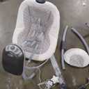 Graco Simple Sway Baby Swing, SidetoSide Sway, Infant Swing with 6 Speeds, Vibration, Abbington