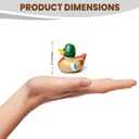 Mallard Rubber Duckies - Rubber Duck Bath Toys and Jeep Ducks (24 Pack)