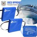 X20 USCG Approved Floatation Boat Cushion (Blue), Seat Cushions