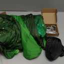 Sensory Swing for Kids Indoor & Outdoor Double Layer Therapy Cuddle Hammock Chair with 360 Swivel Hanger Kit Adjustable Swing for Child and Adult with Aspergers Autism ADHD (Aurora Green)