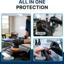 Schneider Nitrile Exam Gloves, 4 Mil Black Gloves Disposable Latex Free Powder Free, Food Safe for Cooking, Food Prep, Clean (Black, XL)