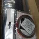 STARTSHIP RN98 Universal Rain Snow Guard Sun Roof Wind Deflector, 1pc Tape-On Dark Smoke Auto Moonroof Window Visor Fit The Sunroof/ Moonroof Which Is Not Wider Than 36.8"