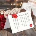 3 x Valentines Day Card,Valentines Day Cards Gifts for Him Her,Valentines Day Card for Husband Wife Boyfriend Girlfriend Men Women Fiance Fiancee