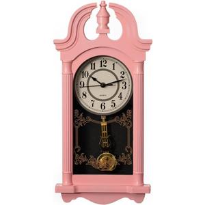 Clockswise Vintage Grandfather-Style Wall Clock with Wood-Effect Plastic Pendulum Battery-Operated for Home Decor Living Room Home Office Kitchen or Dining Room White, 16 Inch (Pink, 20 Inch) Clockswise Vintage Grandfather-Style Wall Clock with Wood-Effect Plastic Pendulum Battery-Operated for Home Decor Living Room Home Office Kitchen or Dining Room White, 16 Inch (Pink, 20 Inch)