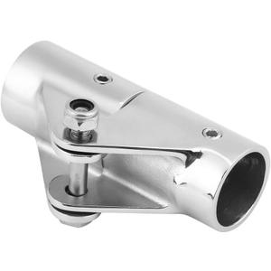 20mm/22mm/25mm /32mm Marine Boat 316 Stainless Steel Folding Swivel Coupling Tube Pipe Connector Fitting Boat Hardware Boat Pipe Connector