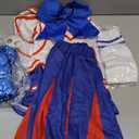 WooHand Kids Girls Cheerleading Costume Cheer Leader Uniform Outfit For Halloween Carnival Festival Sports Games Size 120