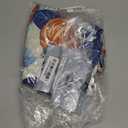 Blue Burnt Orange Fall Tablecloth Round 60 Inch and Fall Garden Flag 12x18 Inch Autumn Harvest Thanksgiving Day Holiday Seasonal Farmhouse for Indoor Outside Party Kitchen Home Decor