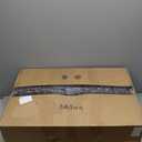 Garland Rug Black Artificial Grass 12 Ft. X 12 Ft. Large Indoor/Outdoor Area Rug -Lush Black Durable, and Low-Maintenance for Patios, Lawns, and More