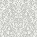 NuWallpaper Taupe Escape to The Forest Peel & Stick Wallpaper