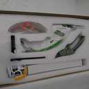 2-in-1 Hedge Trimmer Cordless & Grass Shear | 7.2V Handheld Electric Shrub Trimmer | Lightweight Rechargeable Battery with Type-C Cable | 2 * 1.5Ah Battery Powered for Garden, Yard, Lawn