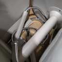 Bar Stools Set of 2 with Back and Armrest, Swivel PU Leather Kitchen Counter Chairs for Island, Sillas para Barra de Cocina, Taburetes para Barra de Cocina, Black