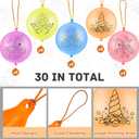 Sumind 30 Pcs Unicorn Party Favors Unicorn Punch Balloons with Rubber Band Handle Large Punching Balls Colorful Latex Balloons Bulk for Kids Theme Birthday Party Supplies Gifts Home Outdoor Decoration