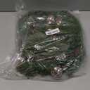 Christmas Decorations - 26 Inch Real Touch Norfolk Pine Wreath with LED Light, Christmas Wreath for Front Door, Artificial Pine Greenery Wreath Home Table Wall Window Indoor Outdoor Xmas Decoration