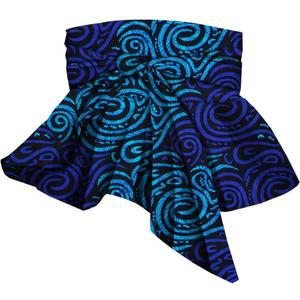 African Women Waist Belts Print Vintage Wide Waist Belt for Tops Dress (X-Large, V8)