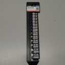 Pro-Grade Metric Socket Set with Rail - 3/8-Inch Drive