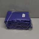 8 Pack Extra Heavy Duty Large Moving Bags with Strong Zipper & Carrying Handles, Sturdy Clothes Storage Bags Totes Bins, Packing Bag Move Boxes College Moving Supplies, Dark Blue - 24 gal