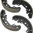 BOSCH BS714 Blue Drum Brake Shoe Set - Compatible With Select Chrysler Grand Voyager, Town & Country, Voyager; Dodge Caravan, Grand Caravan; Plymouth Grand Voyager, Voyager; REAR