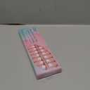 Misssix French Gel Nail Tips, 240Pcs French Tip Press on Nails Long Square Pink, No Need to File Tips Pre-lasting, Fake Nails for Nail Art DIY 15 Sizes