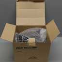 2 Pack Solar Barn Light, Solar Wall Sconce Light Outdoor with 3 Lighting Modes & Motion Sensor, Waterproof Farmhouse Light Outdoor for Chicken Coop Garage Shed