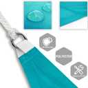 Patio Paradise 16' x 16' x 22.6' Waterproof Sun Shade Sail Triangle Right, UV Block Sunshade Canopy Outdoor Patio Covers Shade Cloth Tarp for Backyard Deck Garden Awning (Customized), Turquoise