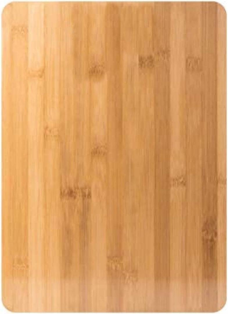 (Set of 12) 15"X11" Bulk Wholesale Plain Bamboo Charcuterie, Serving Tray, Chopping, Cutting Board for Customized, Personalized Engraving Gift Purpose (Without Handle)