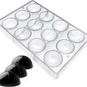 Goldbaking Ball Chocolate Mold Ball Polycarbonate Mould Chocolate Mold Hot Chocolate Bomb (Middle 2inch)