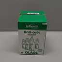 Dr. Brown's AntiColic Options+ Narrow Glass Baby Bottle with Level 1 Slow Flow Nipple, BPAFree, 8 oz/250 mL, 0m+, 4Pack 