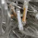 300 LED Christmas Lights Outdoor -100ft Extra Long Christmas String Lights 8 Modes Plug in Waterproof Fairy Lights with Timer Memory for Indoor Outside Bedroom Home Party Decoration, Red&White