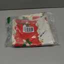 Christmas Tablecloth Heavy Duty Vinyl Red 54x84 inch Square Christmas Table Cloth Reusable Waterproof Foldable Plastic Tablecloths PVC Xmas Table Cover for New Year Party Decor