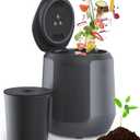 Electric Kitchen Composter, 4.2L Smart Countertop Food Recycler with Charcoal System, Indoor Compost Bin for Home Waste, Quiet & Easy to Use, Eco-Friendly Waste Solution