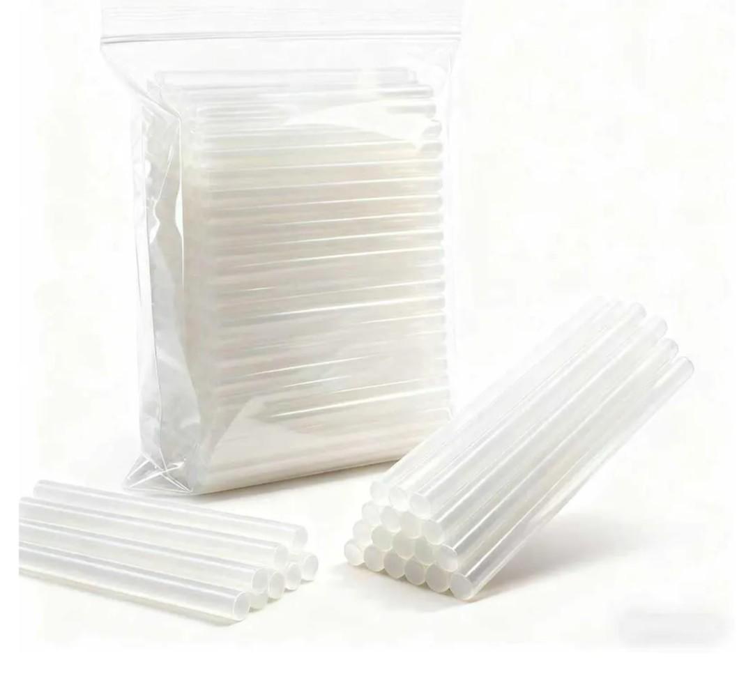 All Temperature Hot Glue Sticks, Clear Strong Bond for High & Low Temp Glue Guns, Crafts DIY, Wood, Fabric, Metal, Plastic, Ceramics(Transparent)