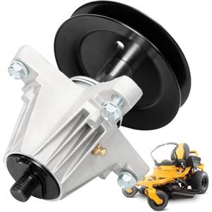 Deck Spindle Assembly Fit for Cub Cadet, MTD, Craftsman, Troy Bilt 50-Inch Deck Mowers - Fits ZT1-50, ZT2-50, Z5600, Z5650, Mustang Z50 - Includes Bolts & Threads- Replaces 618-09256, 618P09256