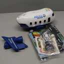 Dwi Dowellin 5 in 1 Airplane Toys with Light and Sound,Police car Toys with Activity Mat, Christmas Birthday Gifts for Kids 3 4 5 6 Year Old Boys Girls