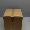 Rustic Distressed Large Ceramic Vase, 8.6 inch Terracotta Pottery Tall Decorative Vases, Concrete Vases Clay Stone Antique Big Vase for Home Decor (Round 8.6 in X 8 in) (Brown+white-a)