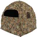 Ameristep Doghouse Lightweight Durable Hunting Spring Steel Ground Blind with 8 Windows & Backpack Carrying Case - 2 Hunters Concealment - Easy Setup & Takedown - Canada Compliant