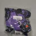 IVY&LANE No Pull Dog Harness for Medium Dogs, Dog Vest Harness with Leash, Safety Belt and Storage Strap, Fully Adjustable Harness, 360 Reflective Strip, Soft Handle (Purple, M)