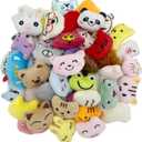Easter 50 PCS Random Mini Stuffed Animal Plush Toys Set, Cute Small Stuffed Toy for Classroom Treasure Box Toys Prize Party Favors, For Claw Machine Prizes Goodie Bag Filler Carnival Birthday Party