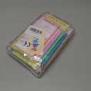 L1rabe Back to School Book Review Set - 24 Coloful Book Review Bookmarks 6 Mini Sticky Notes 6 Notepads 6 Pens for Student Lover Reader Bookworm Bookish Gifts, Review Tracker Reading Log Page Marker, 3x3 inches