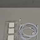 Fast Charger for iPhone 17 16 15 Charger Fast Charging 3Pack, 3+6+10ft USBC to USBC Cable Cord &20W Type C Block for iPhone 17/17 Air/17 Pro Max/17 Pro/16 15 Pro Max/Pro/Plus,iPad Pro/Air/Mini (White)